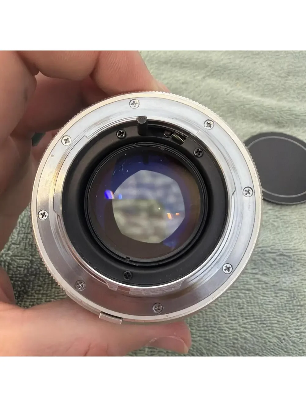 Minolta MC Rokkor-PF 58mm F1.4 Standard MF Lens / Good Working Condition. Caps - Picture 3 of 5